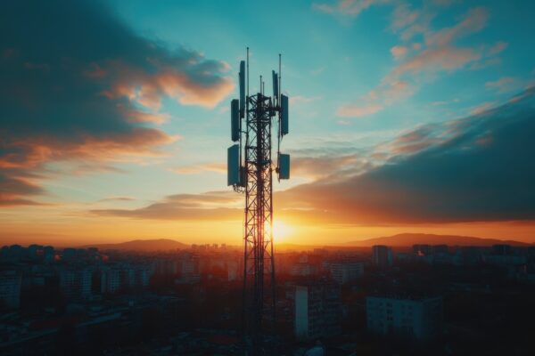 Wireless network tower