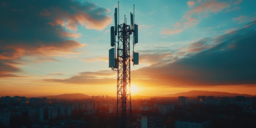Wireless network tower